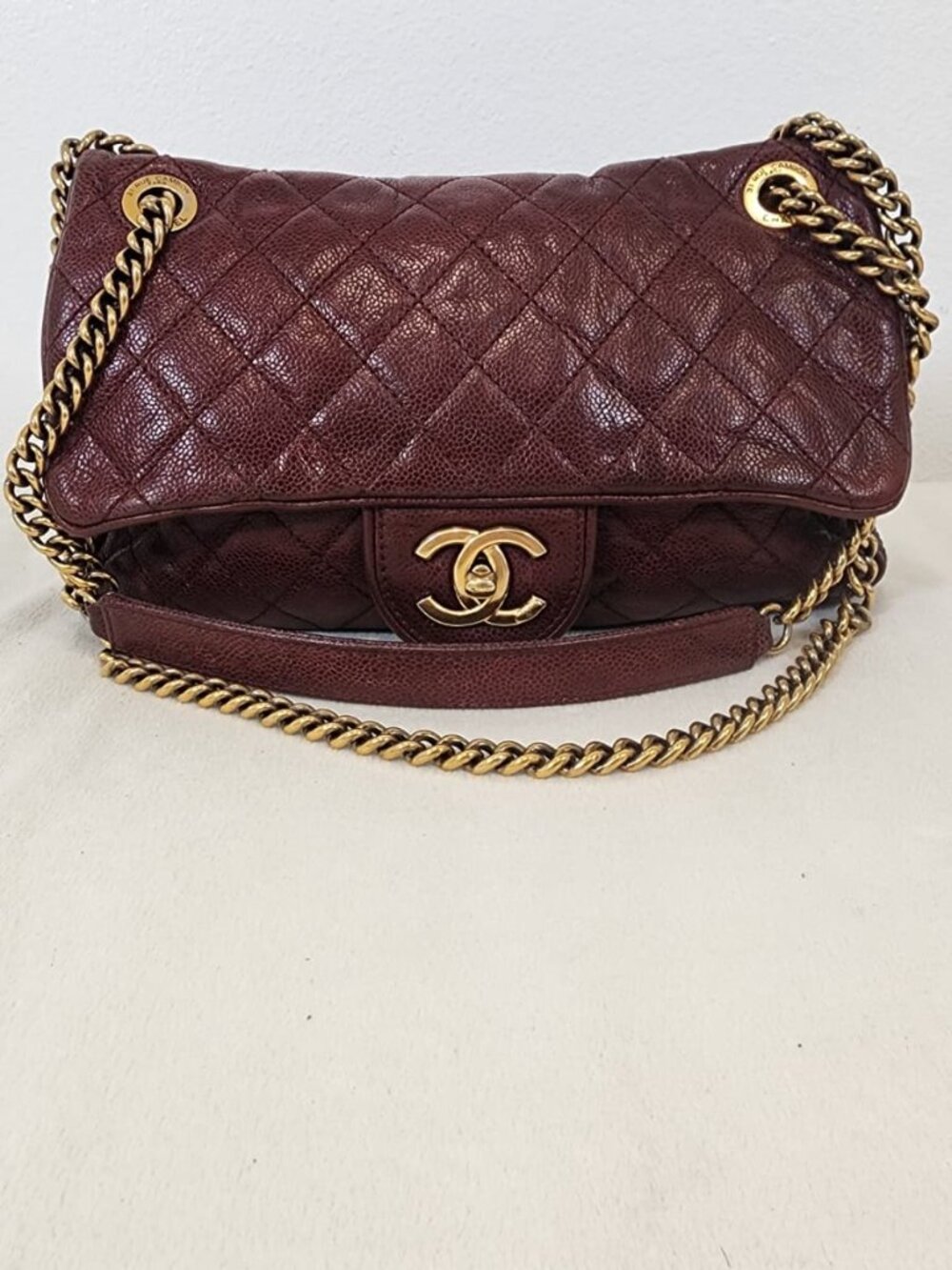 Chanel Shiva Calfskin Professionally Repainted/Touched up